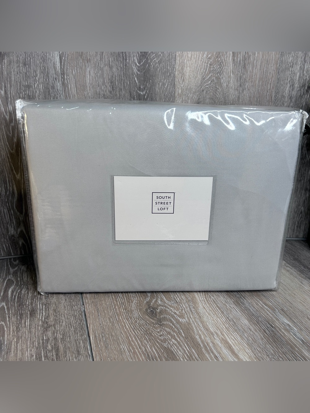 South Street Loft King Microfiber Sheet Set Gray 4‑Piece Deep Pocket NWT